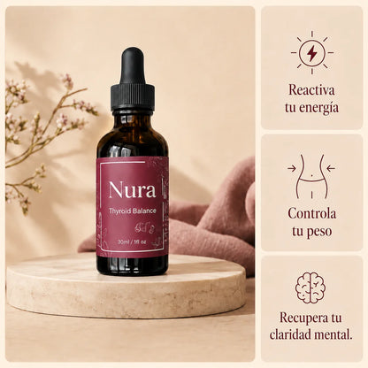 Nura® | Gotas para el equilibrio tiroideo
