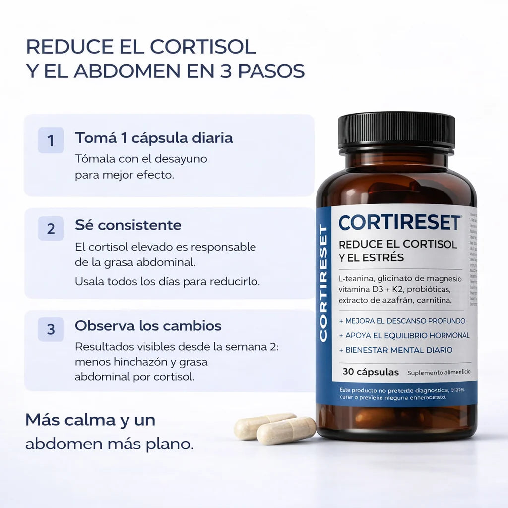 CORTISOL RESET | Tu aliado natural contra el insomnio y el exceso de cortisol