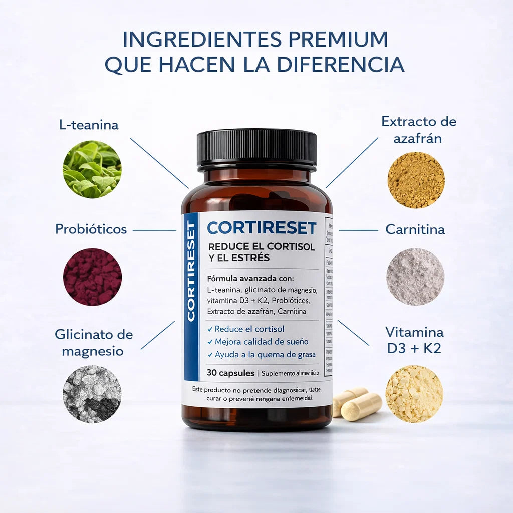 CORTISOL RESET | Tu aliado natural contra el insomnio y el exceso de cortisol